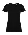 Dames T-shirt Organisch Russell R-108F-0 Black
